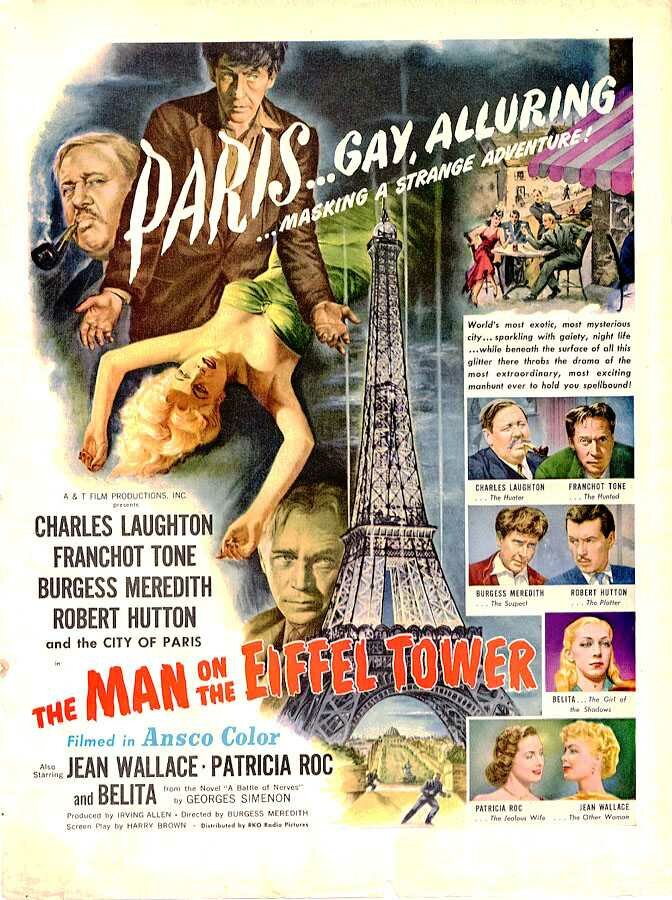 Человек на Эйфелевой башне (1949)
